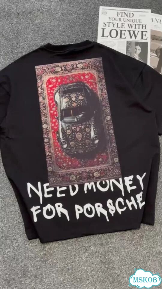 Футболка Need Money For Porsche фото 1
