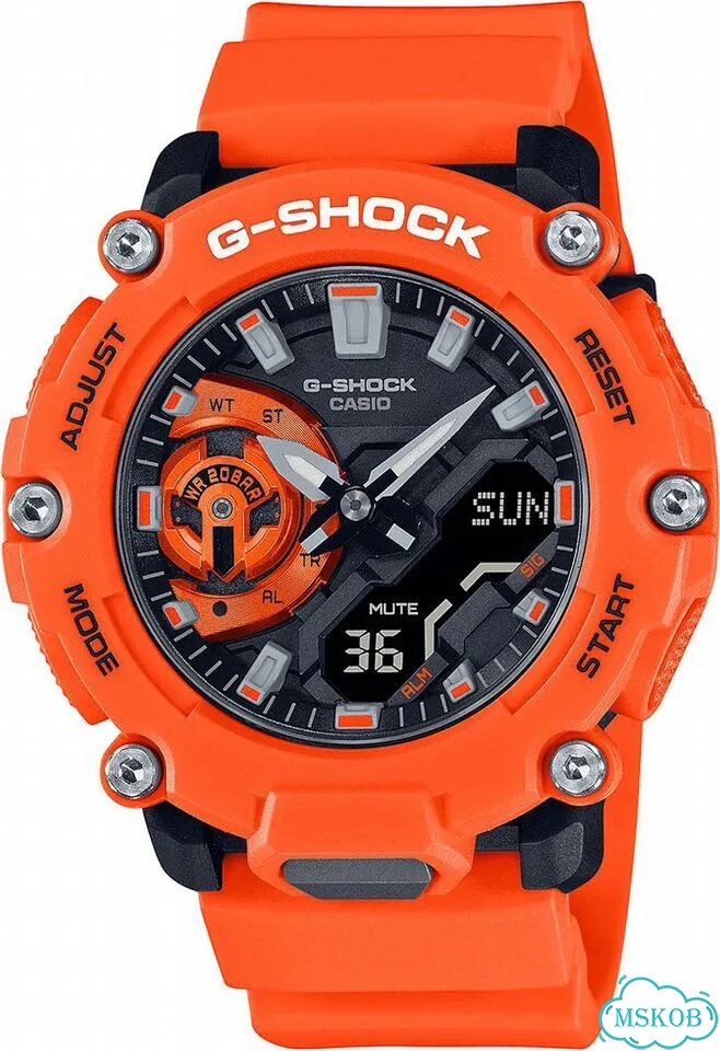 Японские наручные часы Casio G-shock GA-2200M-4A фото 5