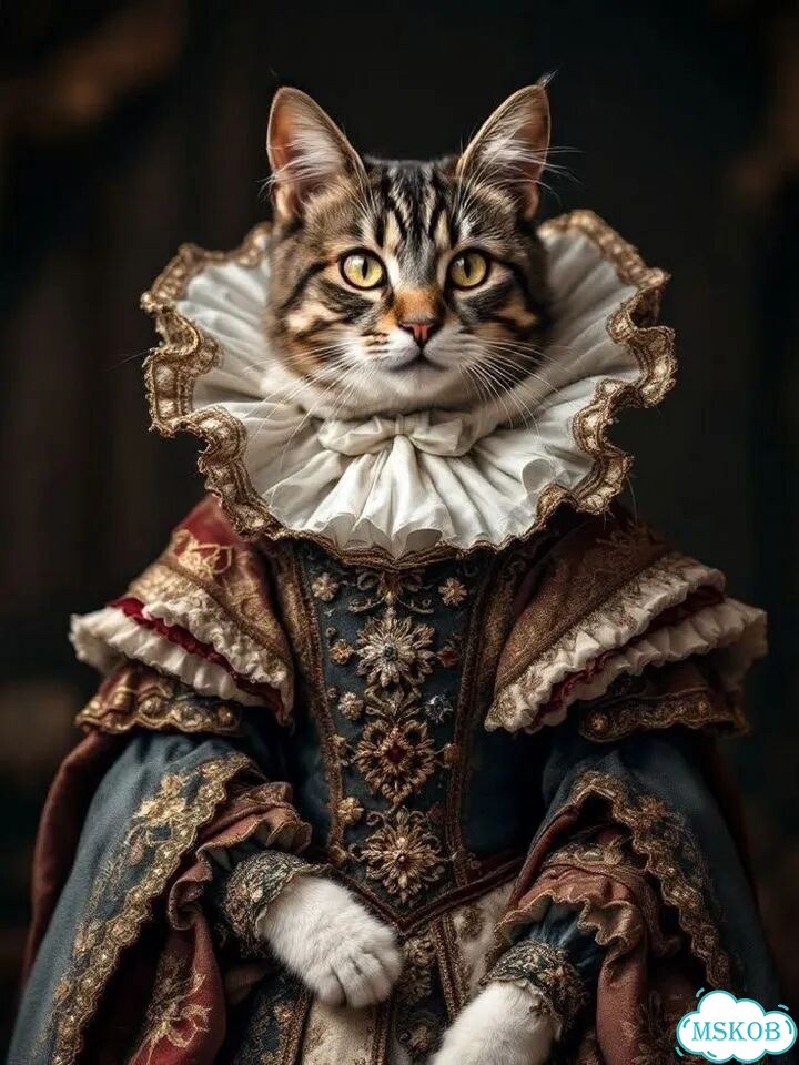 Королевский портрет питомца фото 4