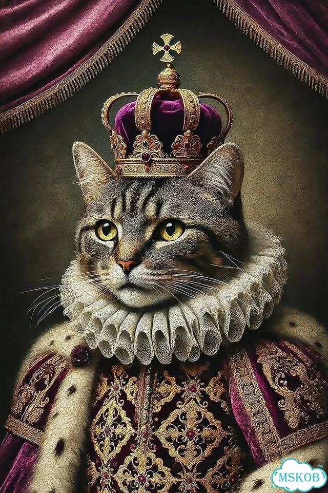Королевский портрет питомца фото 5