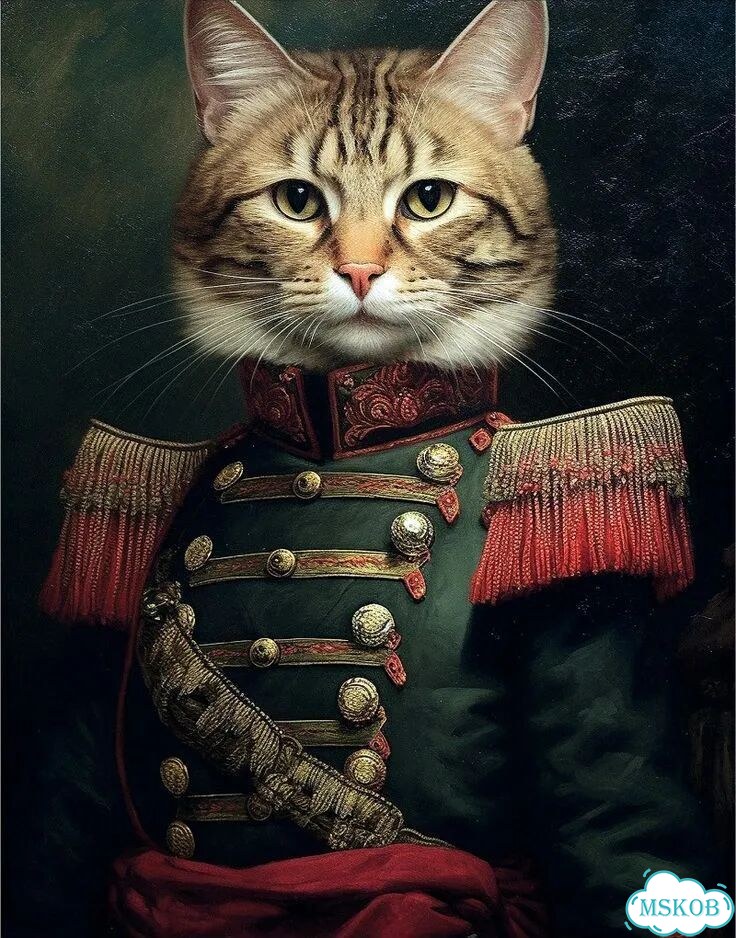 Королевский портрет питомца фото 6