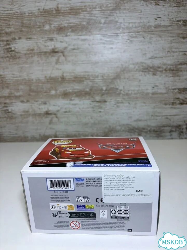 Funko Pop, Cars Lightning McQueen Muddy фото 10