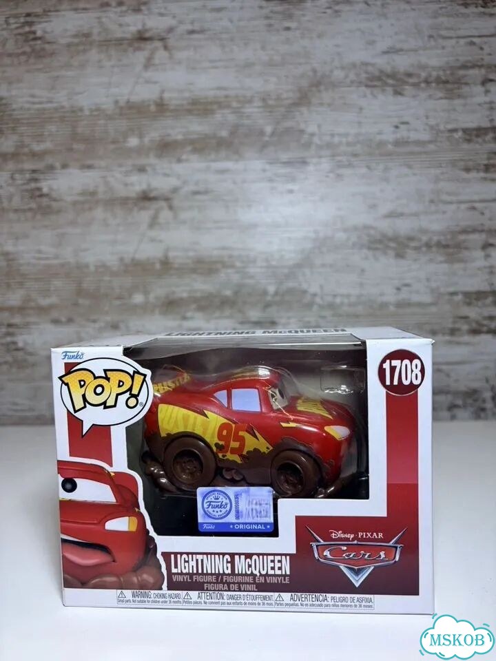 Funko Pop, Cars Lightning McQueen Muddy фото 2