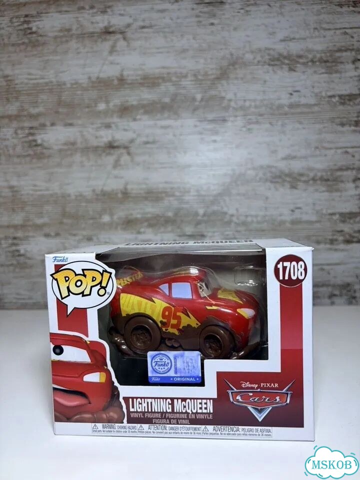 Funko Pop, Cars Lightning McQueen Muddy фото 3