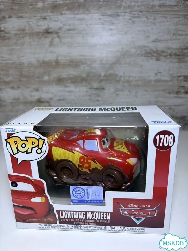 Funko Pop, Cars Lightning McQueen Muddy фото 4