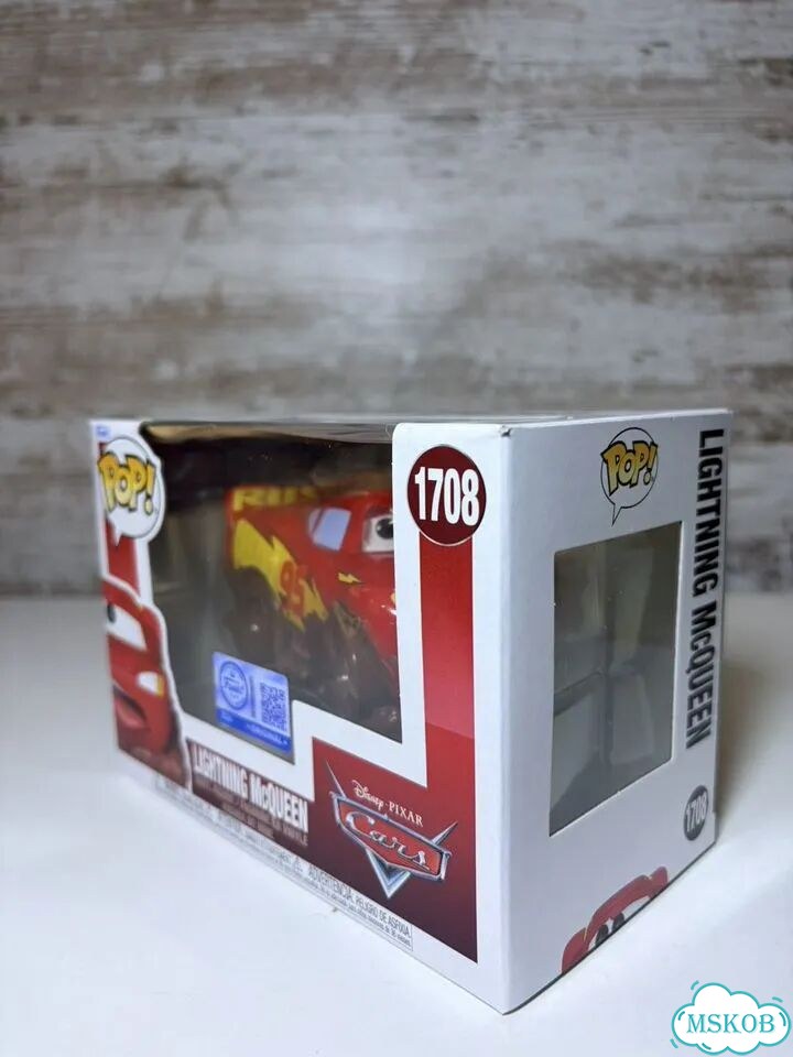 Funko Pop, Cars Lightning McQueen Muddy фото 5