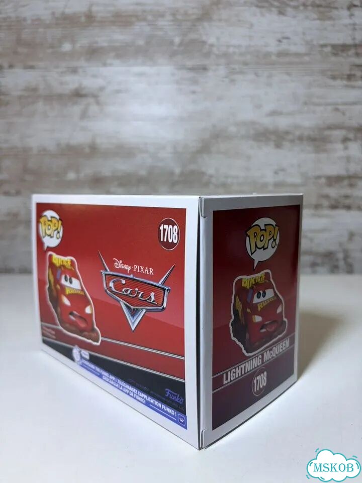 Funko Pop, Cars Lightning McQueen Muddy фото 8