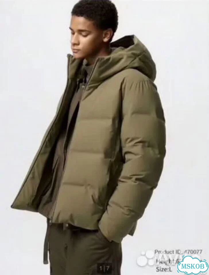 Пуховик Uniqlo,муж.,Новый, S фото 1
