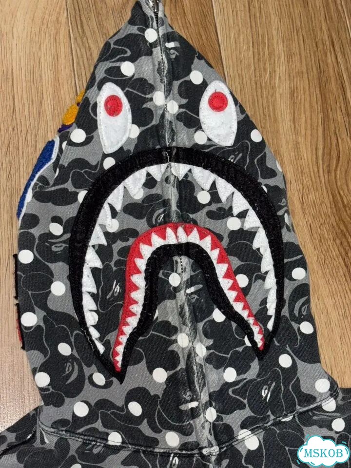 Кофта bape shark оригинал фото 2