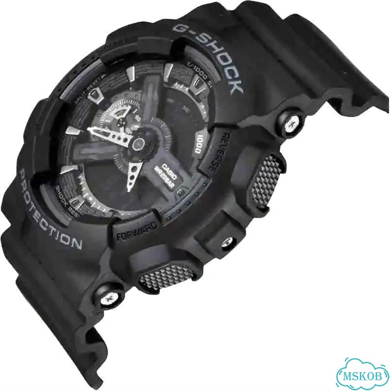 Японские наручные часы Casio G-shock GA-110-1B фото 6