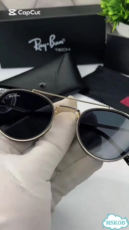 Очки ray ban золотистая оправа фото 1