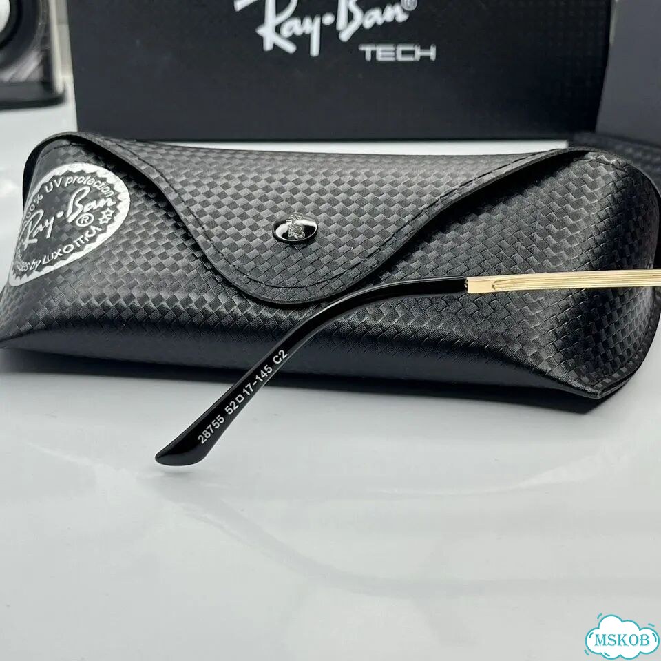 Очки ray ban золотистая оправа фото 8