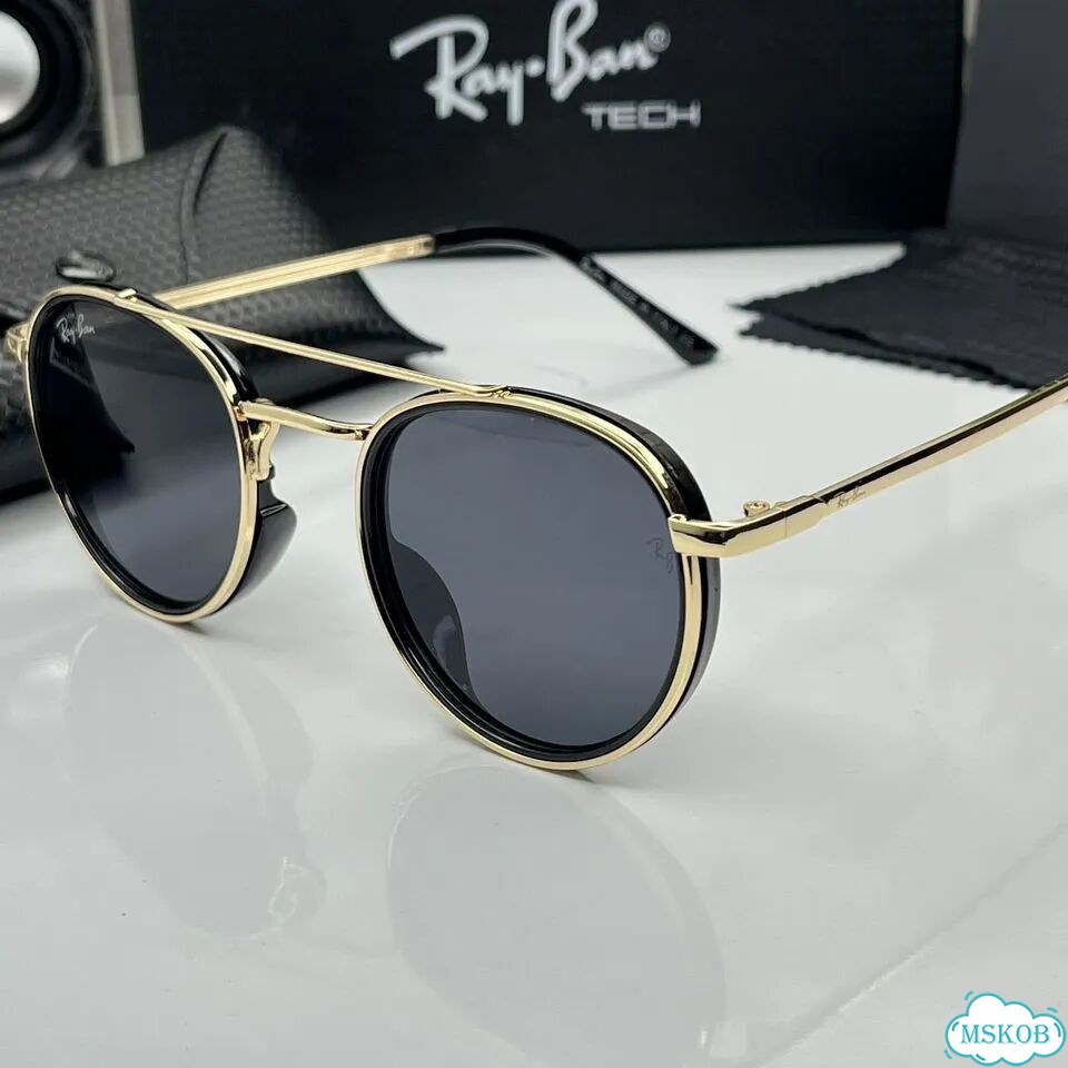 Очки ray ban золотистая оправа фото 9