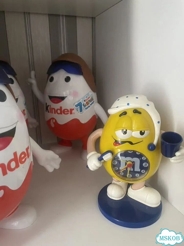 M&m s сасы -будильник, яйца под киндеры фото 1