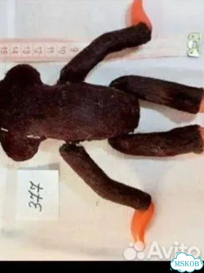 Игрушки СССР обезьяна перевёртыш Мишка олимпийский фото 4