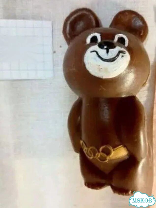 Игрушки СССР обезьяна перевёртыш Мишка олимпийский фото 9