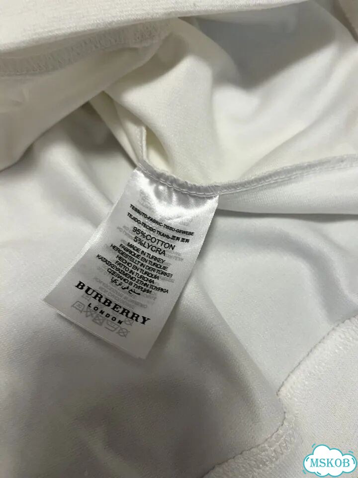 Свитшот Burberry белый вышивка фото 6