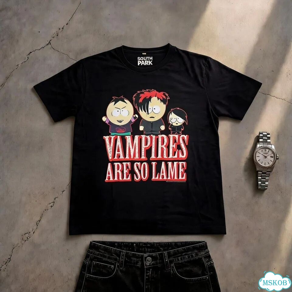 Футболка South Park Vampires are so lame Vintage фото 1