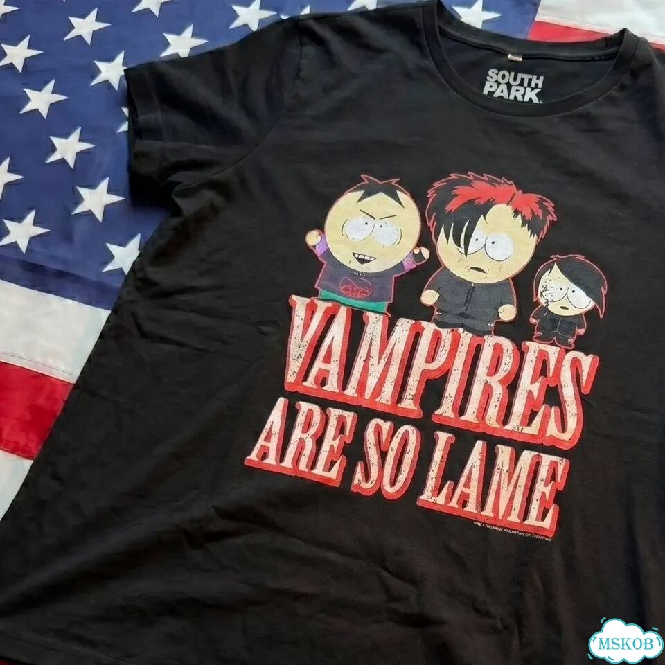 Футболка South Park Vampires are so lame Vintage фото 2