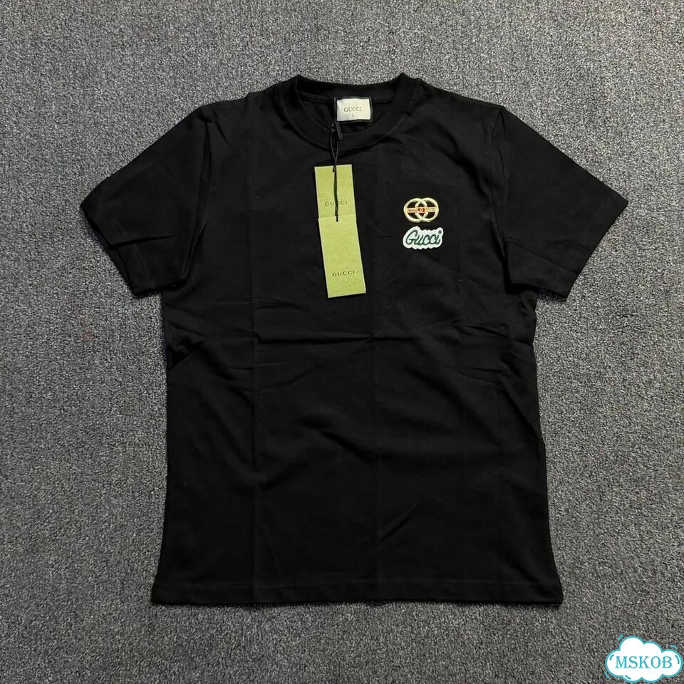Футболка Gucci чёрная премиум S-XXL фото 1