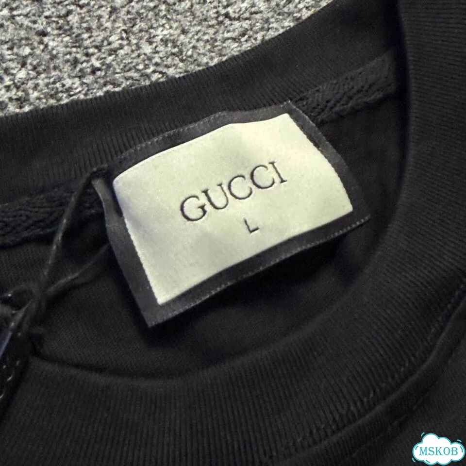 Футболка Gucci чёрная премиум S-XXL фото 6