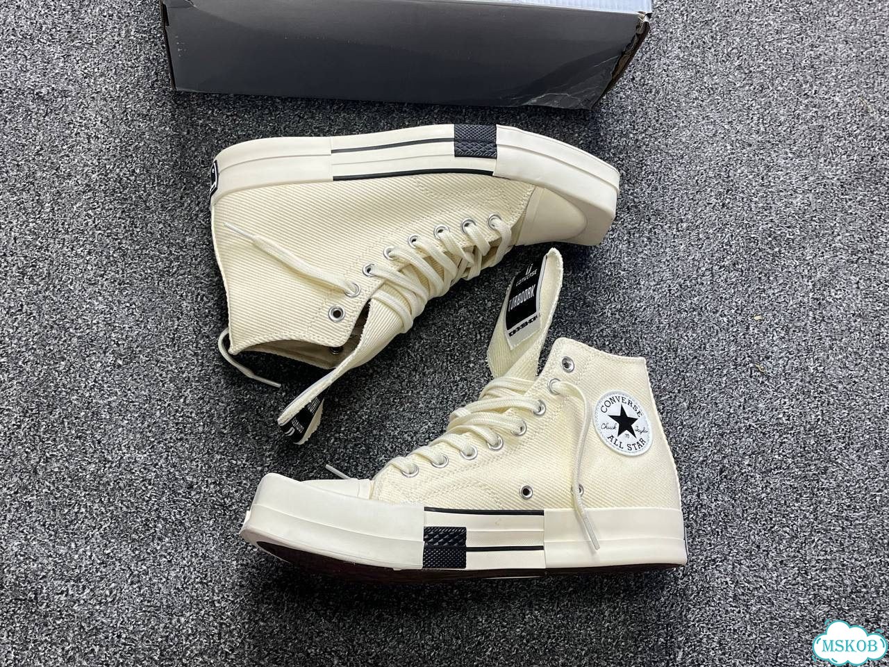 Converse Rick Owens Turbodrk white фото 10