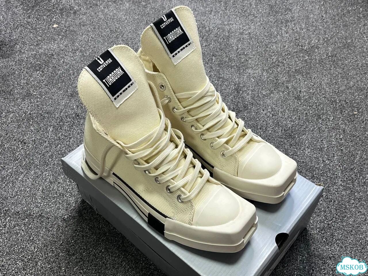 Converse Rick Owens Turbodrk white фото 2