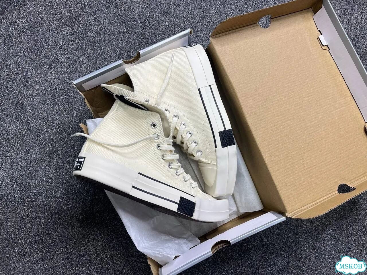 Converse Rick Owens Turbodrk white фото 3