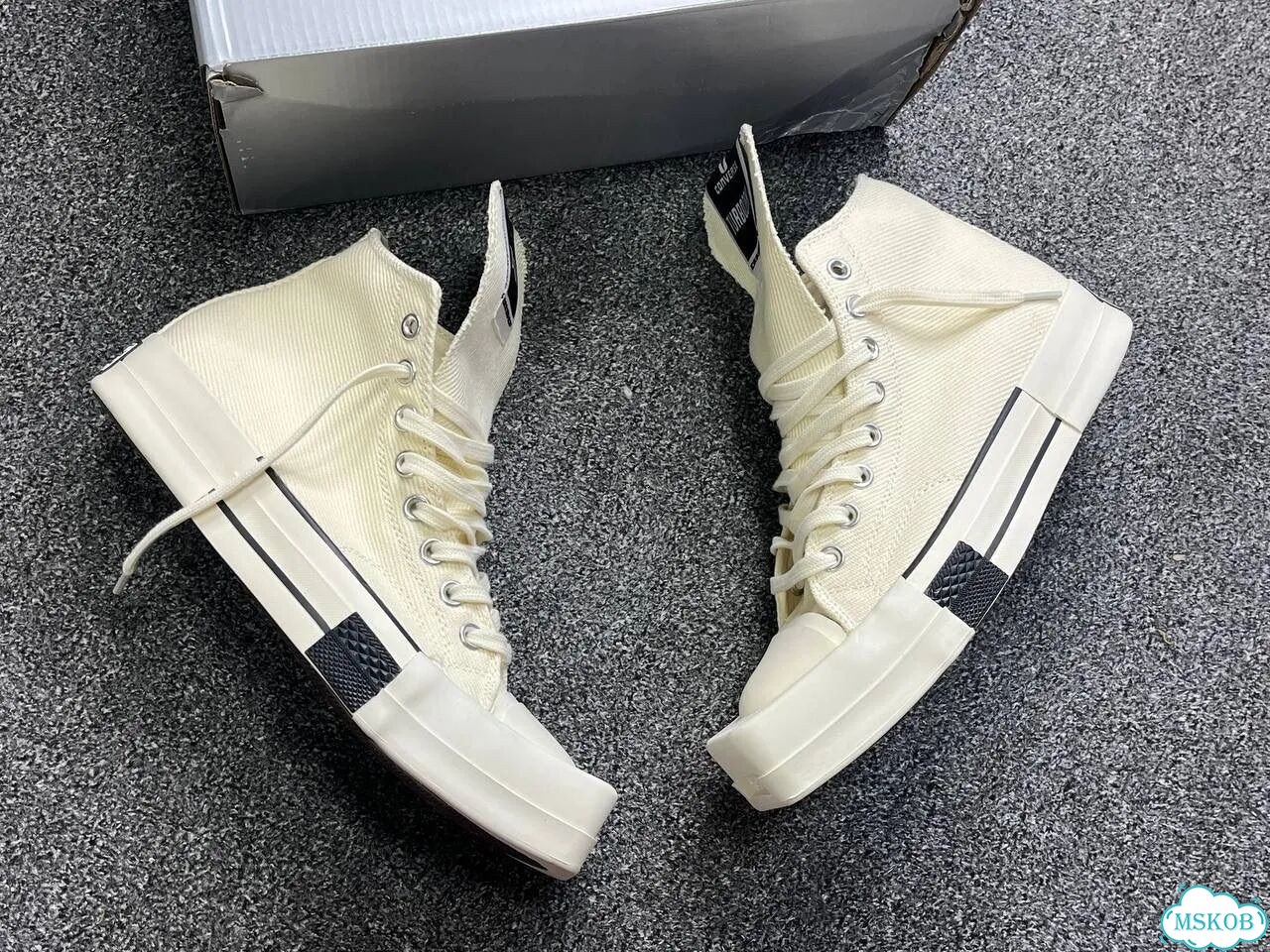 Converse Rick Owens Turbodrk white фото 4