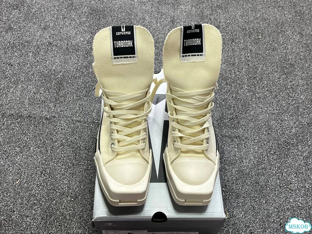 Converse Rick Owens Turbodrk white фото 5