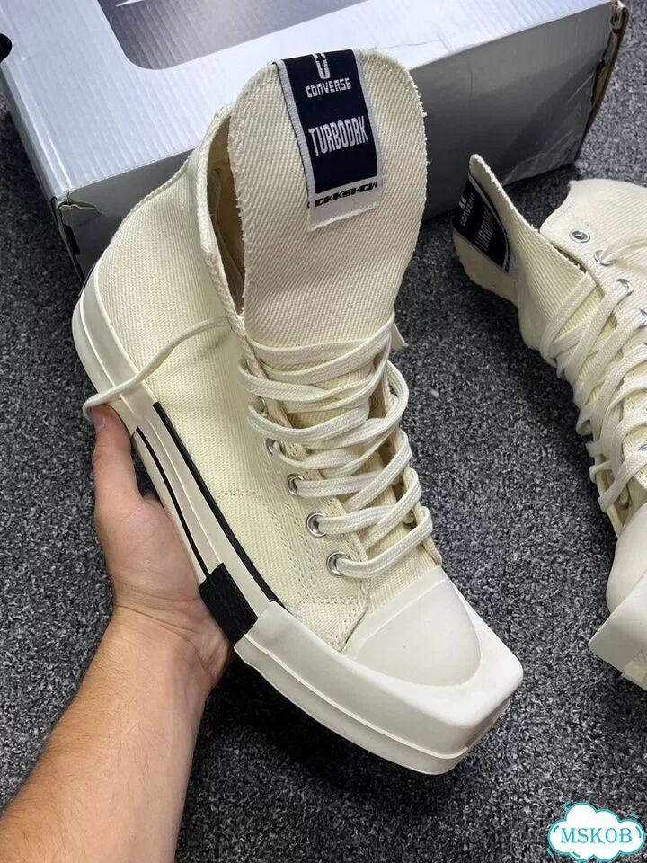 Converse Rick Owens Turbodrk white фото 7