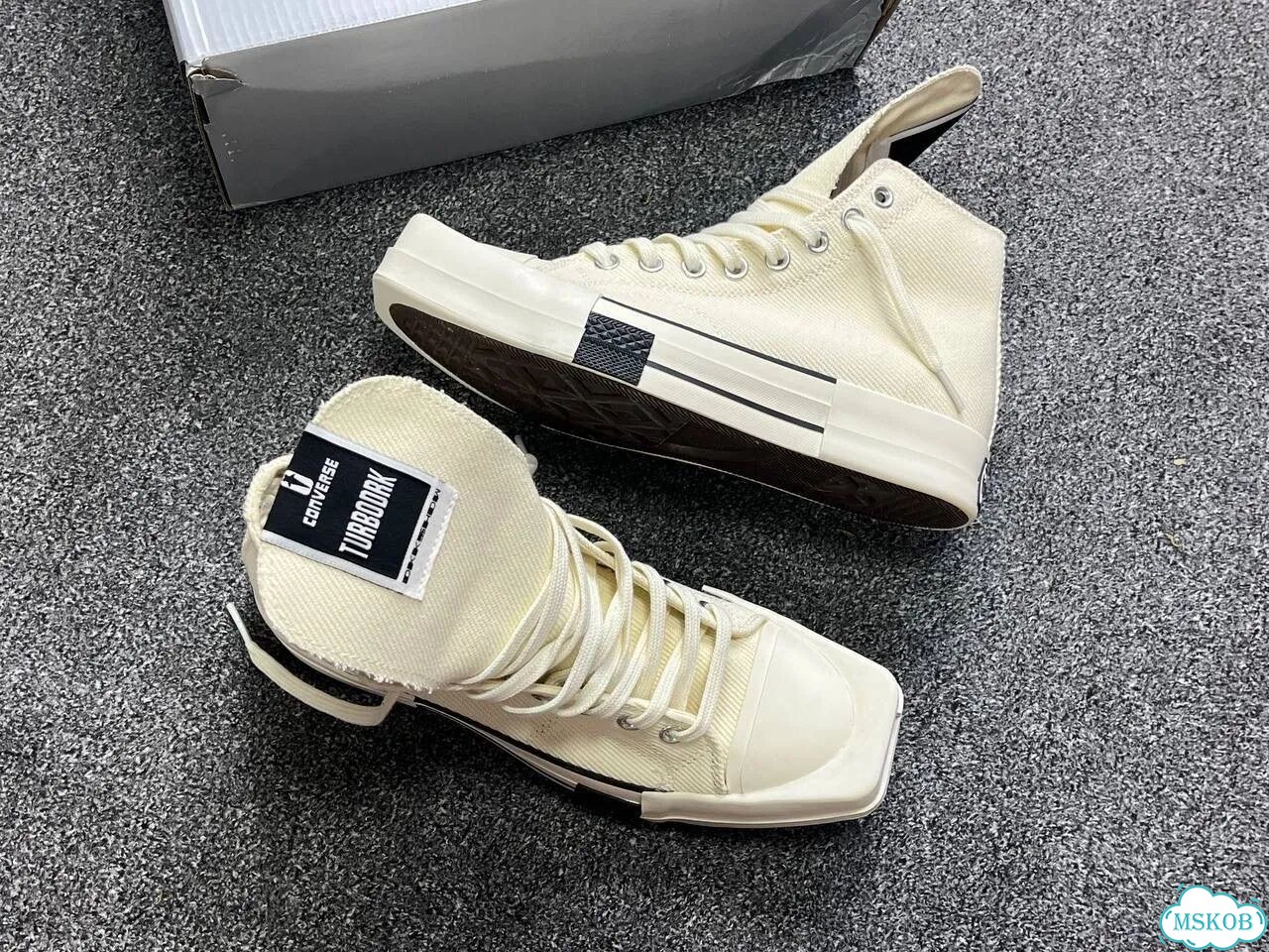 Converse Rick Owens Turbodrk white фото 8