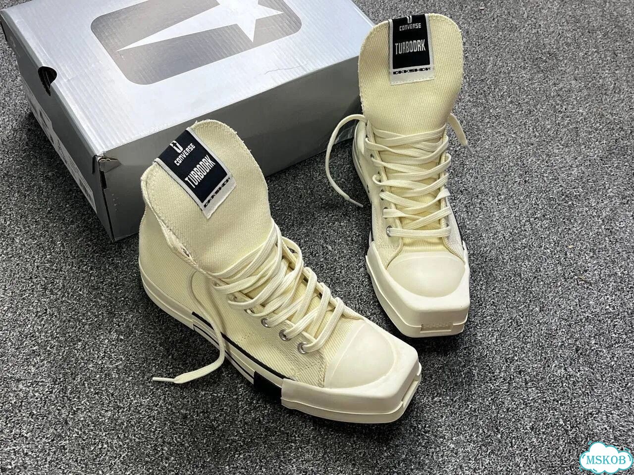 Converse Rick Owens Turbodrk white фото 9
