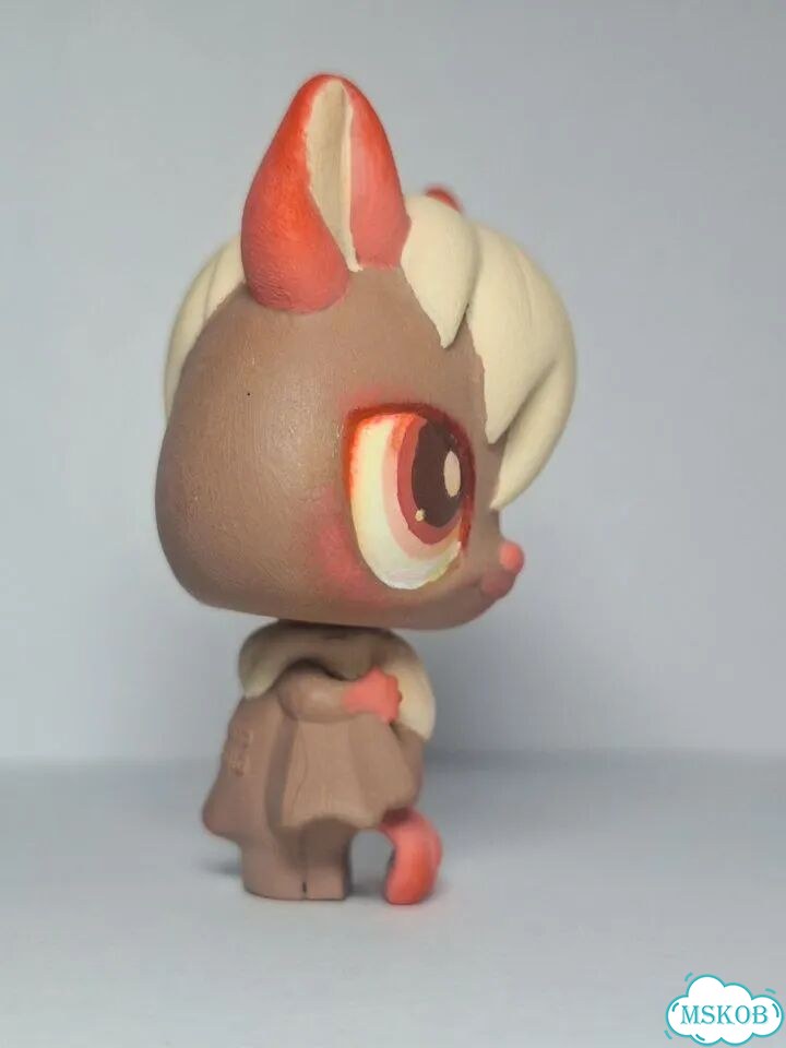 Littlest pet shop lps лпс стоячки ооак ooak кастом фото 2