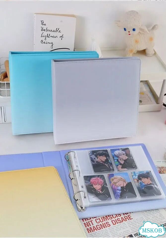 Альбом для фотокарточек Kpop, цвет: оранжевый градиент фото 3
