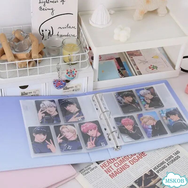 Альбом для фотокарточек Kpop, цвет: оранжевый градиент фото 4