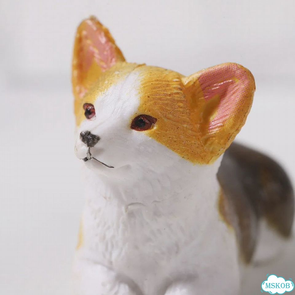 Мини-фигурка корги из смолы, цвет 7 фото 6