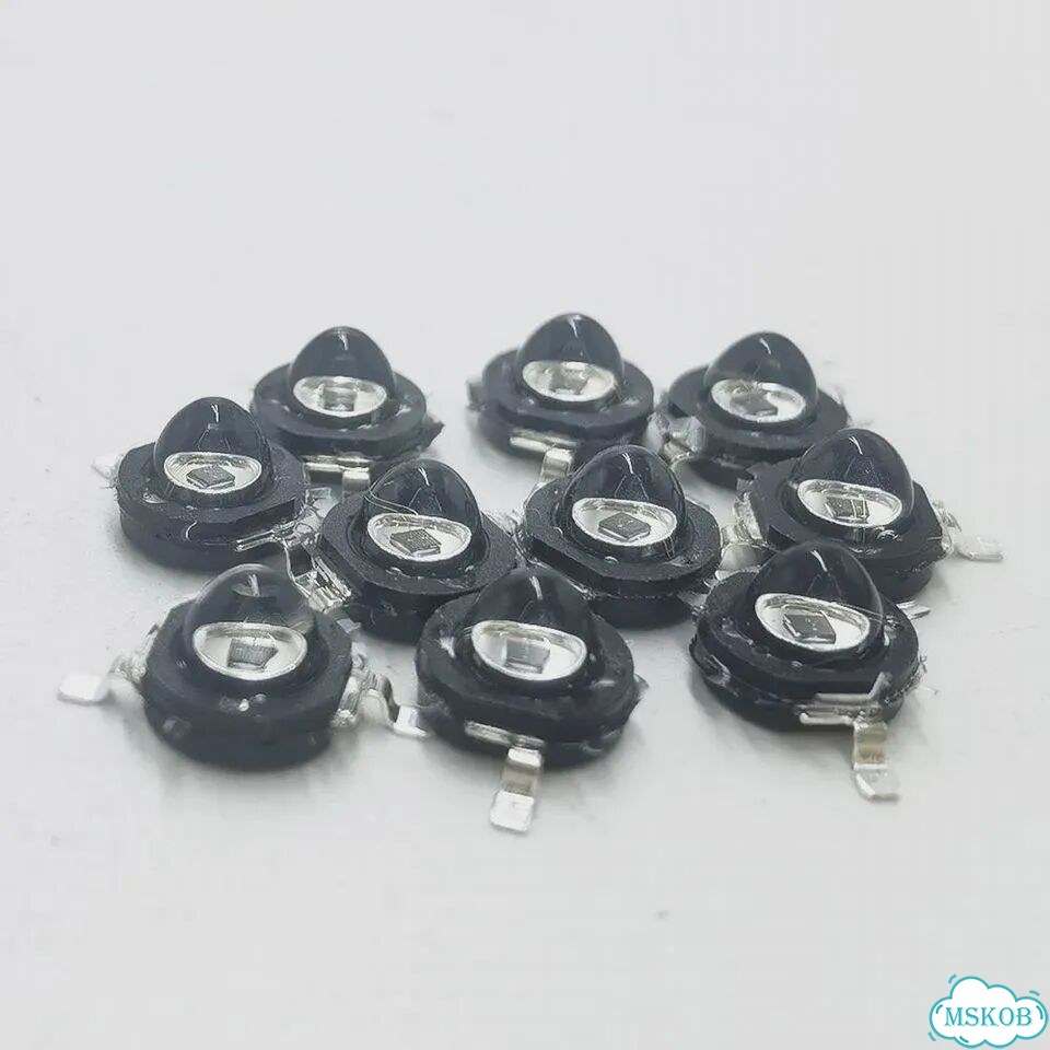 Светодиод инфракрасный xincnday ball 3W, 850nm, 60 degree, 10pcs фото 2