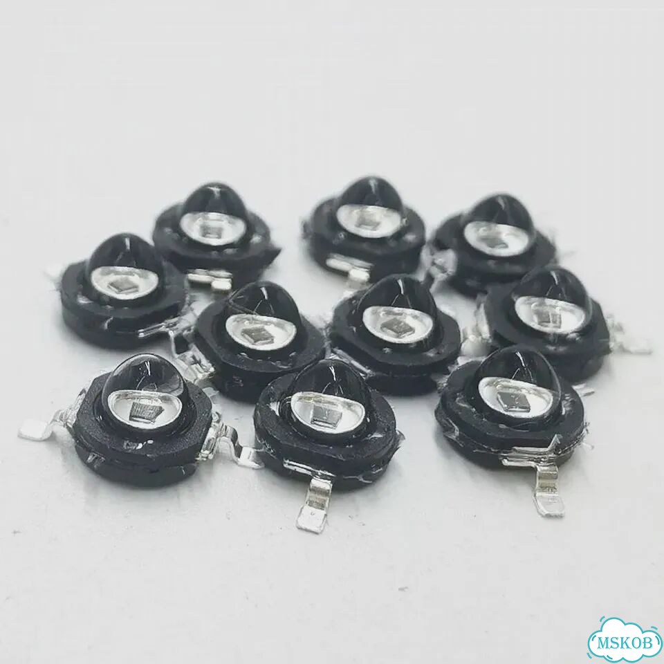 Светодиод инфракрасный xincnday ball 3W, 850nm, 60 degree, 10pcs фото 3
