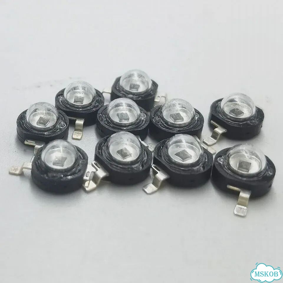 Светодиод инфракрасный xincnday ball 3W, 850nm, 60 degree, 10pcs фото 4