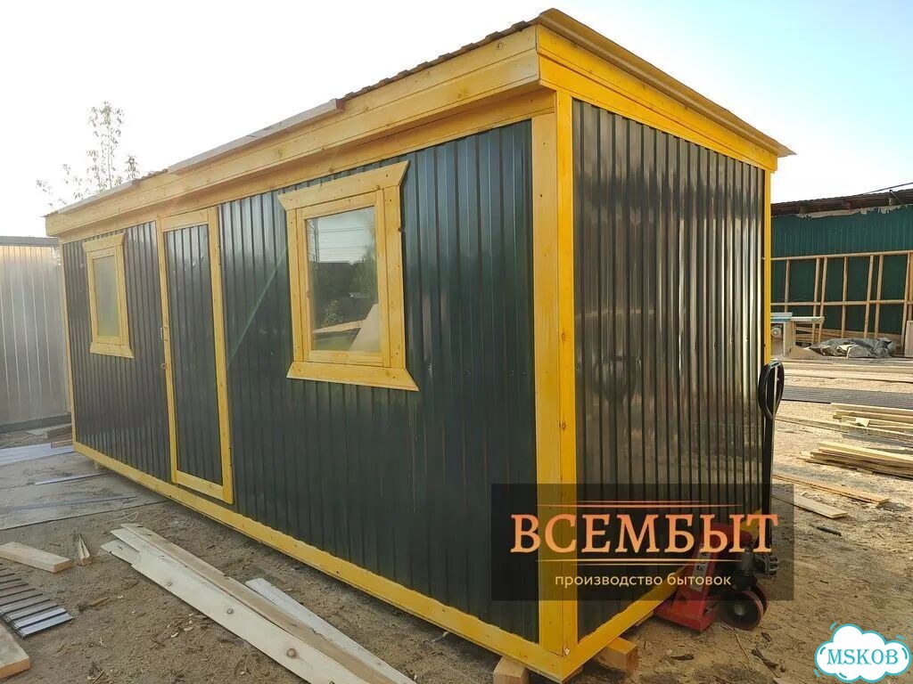 Бытовка для строителей с доставкой за 1 день фото 1