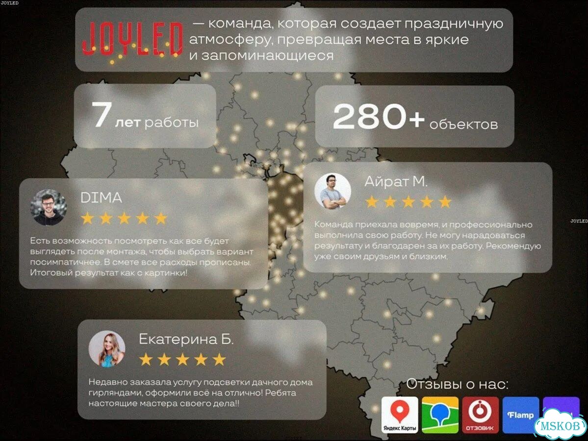 Освещение Фасада / Украшение Гирляндами Дома фото 9