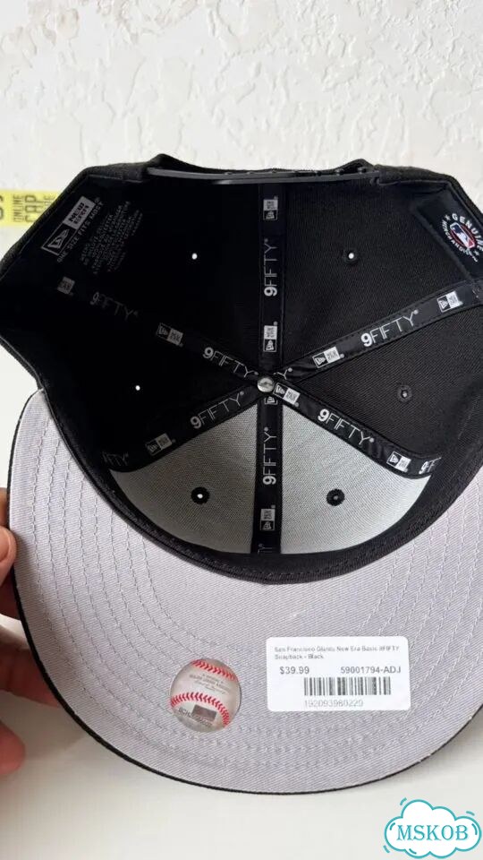 Бейсболка New Era San Francisco Giants 9Fifty фото 5