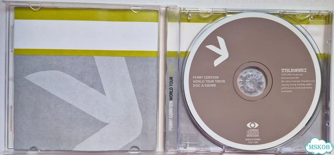 Ferry Corsten - World Tour Tokyo (CD, Unofficial) фото 3
