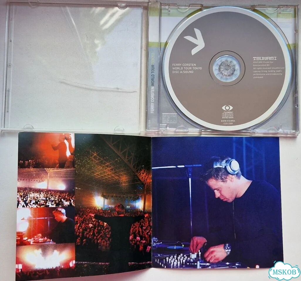 Ferry Corsten - World Tour Tokyo (CD, Unofficial) фото 4