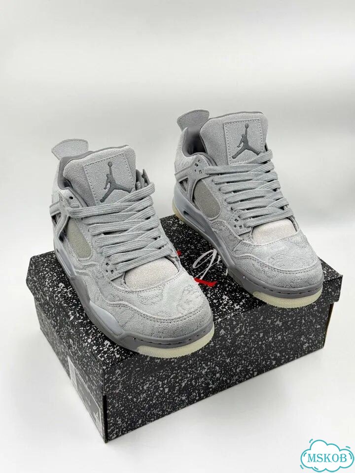 Кроссовки Nike Air Jordan 4 Kaws оригинал фото 2