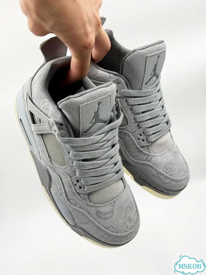 Кроссовки Nike Air Jordan 4 Kaws оригинал фото 4