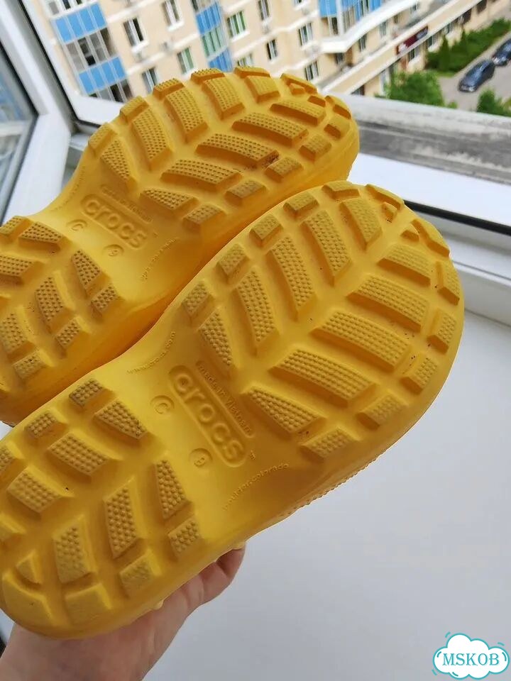 Детские резиновые сапоги оригинал crocs c9 фото 3