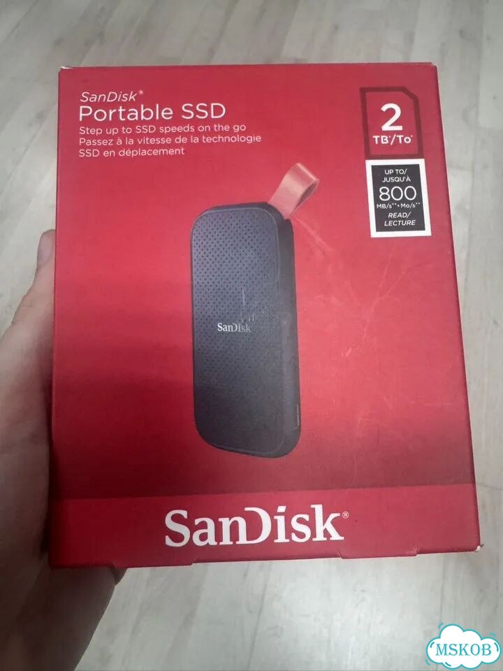 Внешний жесткий диск SanDisk ssd 2TB фото 1