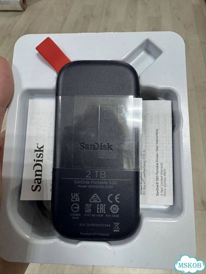 Внешний жесткий диск SanDisk ssd 2TB фото 5